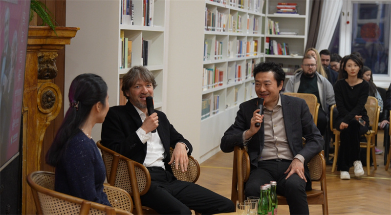 中匈应约交流现场。布达佩斯中国文化中心供图。