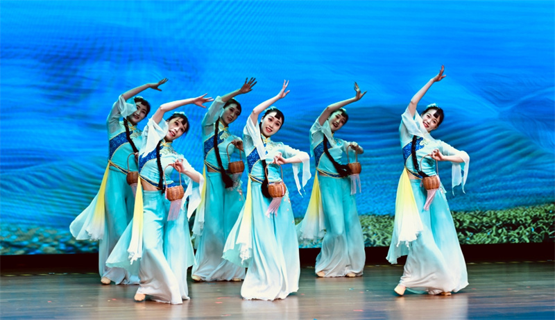 活动现场泉州艺术团的非遗表演。新加坡中国文化中心供图