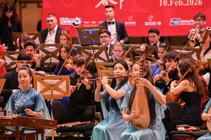 演出现场。布加勒斯特中国文化中心供图