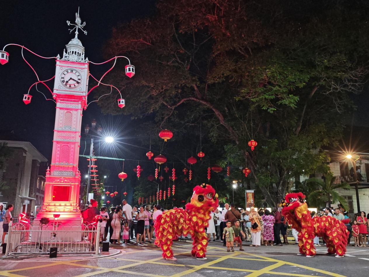 活动现场。驻塞舌尔使馆供图