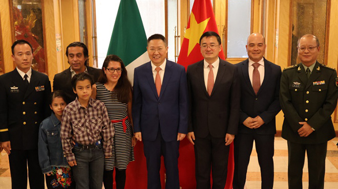 中国驻墨西哥使馆举办“温暖迎春·共庆中国年” 新春招待会