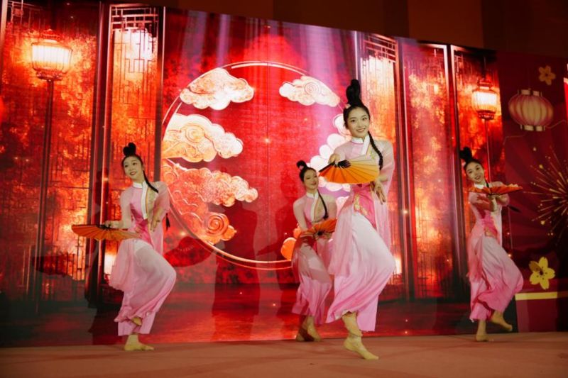 图为“欢乐春节”专场活动现场的文艺演出。北京市文化和旅游局供图