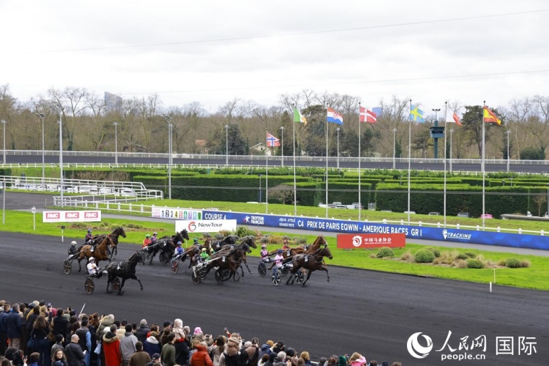 巴黎文森赛马场马年春节主题“中国日”活动现场。人民网记者 尚凯元摄