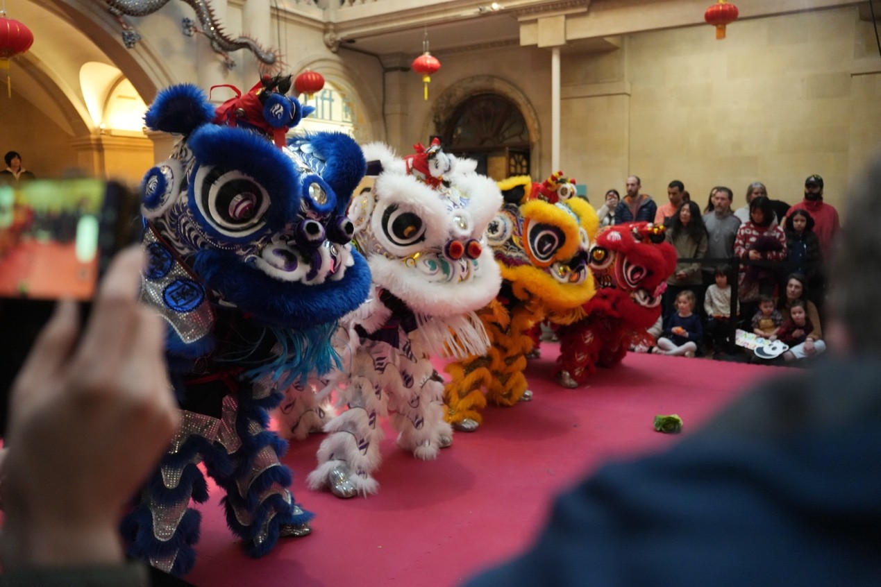 英国布里斯托博物馆活动现场。郑博非摄