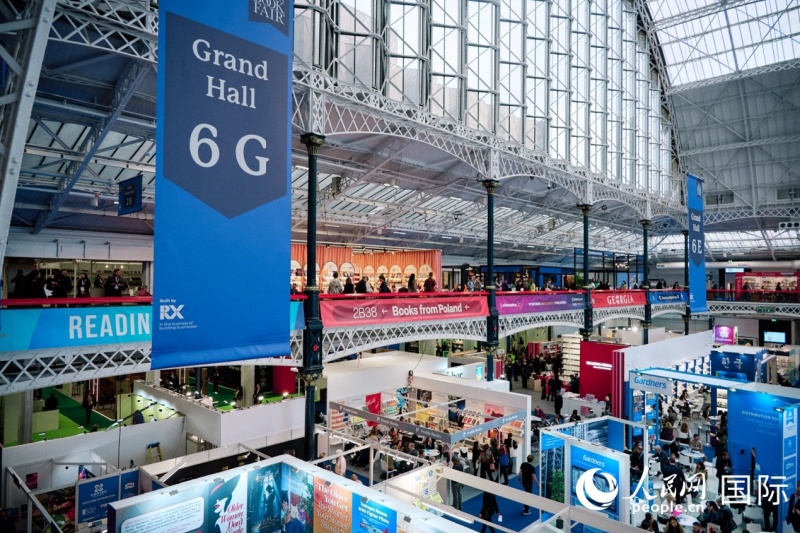 2026伦敦书展现场。杨浩鹏摄
