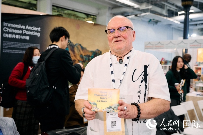 2026伦敦书展现场。杨浩鹏摄