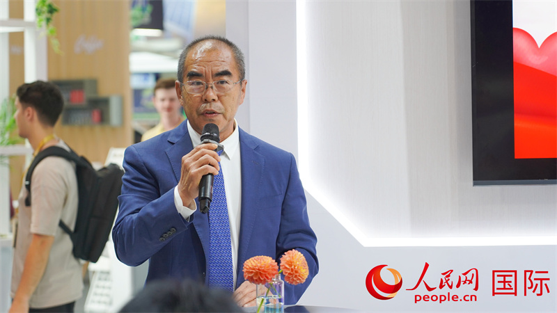 潘庆江总领事发言。 人民网 张茜摄