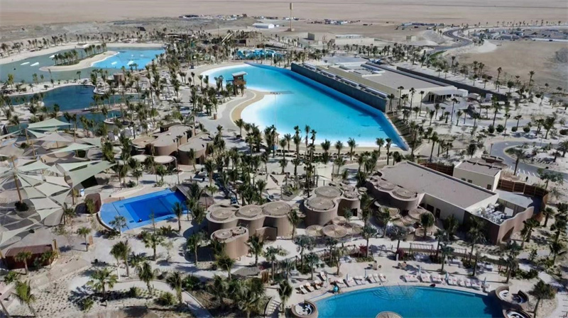 项目航拍图。中国港湾供图