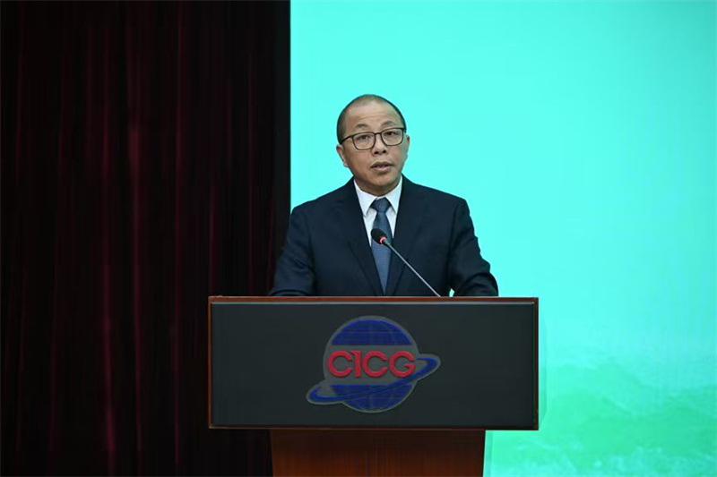 中国外文局副局长谢刚。主办方供图