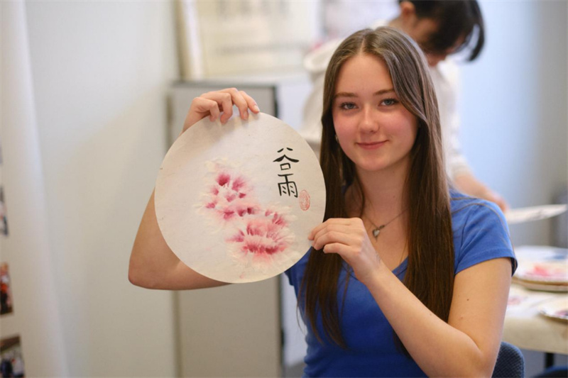 图为活动现场。比利时鲁汶孔子学院供图