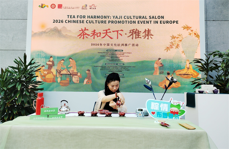 图为活动现场。布鲁塞尔中国文化中心供图