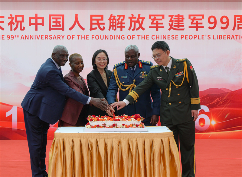 招待会现场。驻肯尼亚使馆供图