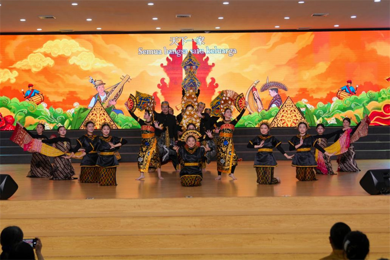 印尼传统舞蹈表演。巴淡世界大学供图