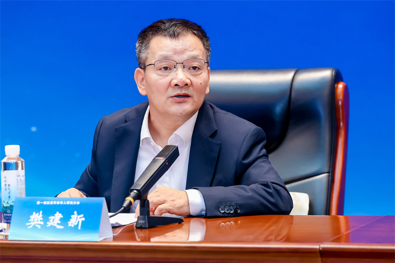 中国社会科学院拉丁美洲研究所党委书记樊建新研究员在大会开幕式上致辞。中国社会科学院拉丁美洲研究所供图