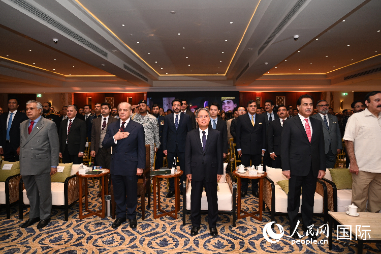 招待会在巴首都伊斯兰堡举行，吸引600余名中巴各界友好人士参加。人民网记者 汉南·吉拉尼摄