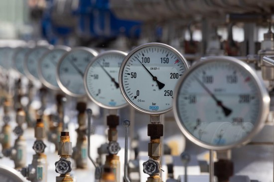 这是2022年5月20日在匈牙利饶瑙拍摄的匈牙利最大天然气存储设施。新华社发(弗尔季·奥蒂洛摄)