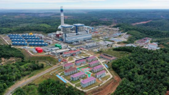 印尼华电玻雅项目—华电在印尼投资的最大坑口电站。（中国华电供图）