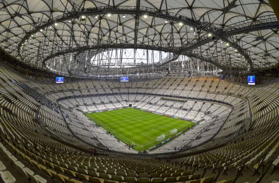 这是2022年8月11日拍摄的卢赛尔体育场内景。