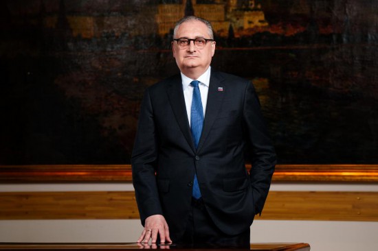 　　图为俄罗斯驻华大使伊戈尔·莫尔古洛夫。（俄罗斯驻华使馆供图）