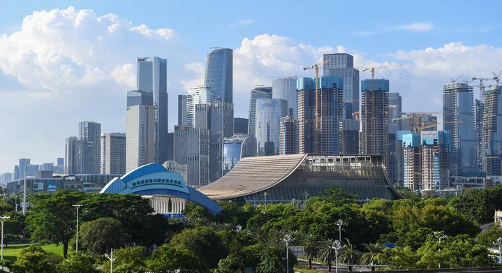 这是2024年9月18日拍摄的深圳前海。新华社记者 毛思倩 摄